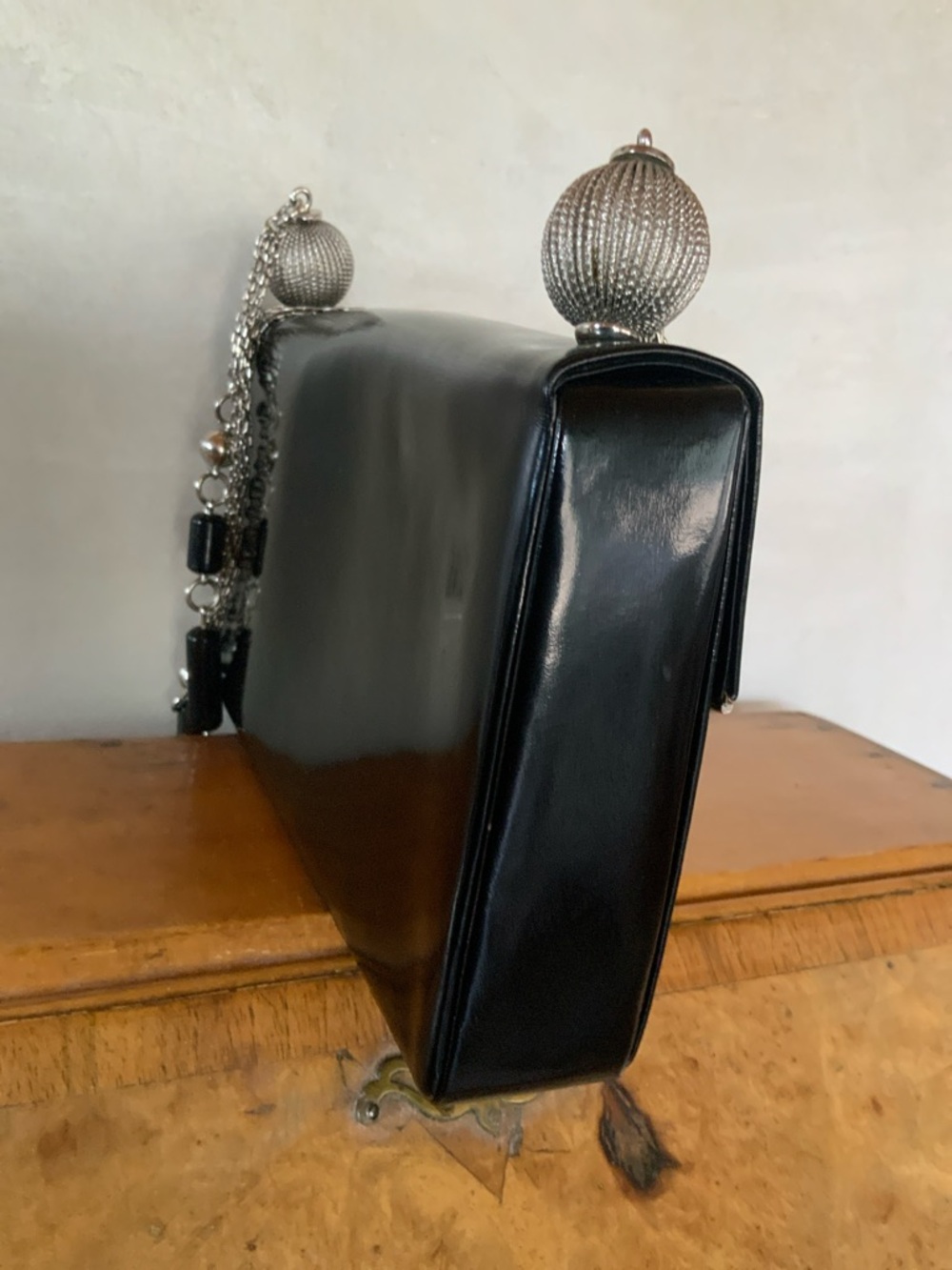 Cesare Piccini x Charles Jourdan Vintage Patent Shoulder Bag - Picture 10 of 16